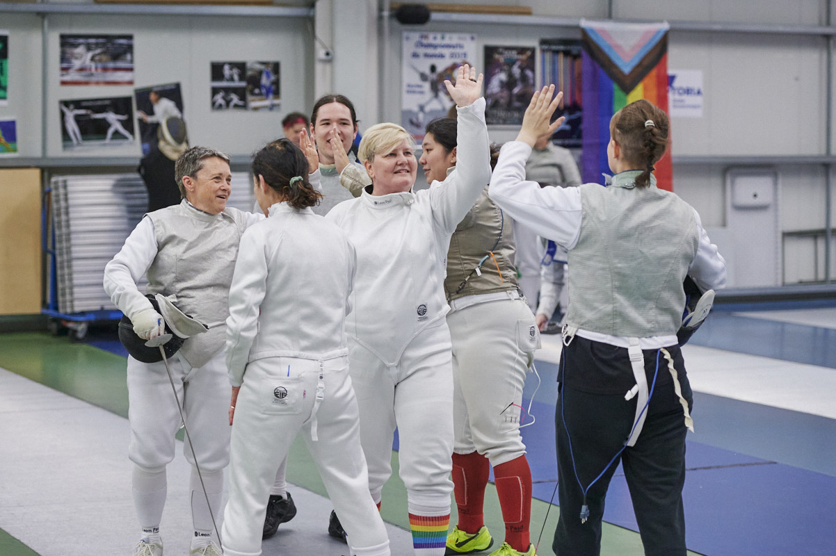 2024 Fencing Victoria PRIDE CUP Fencing Sport Photography ANZ